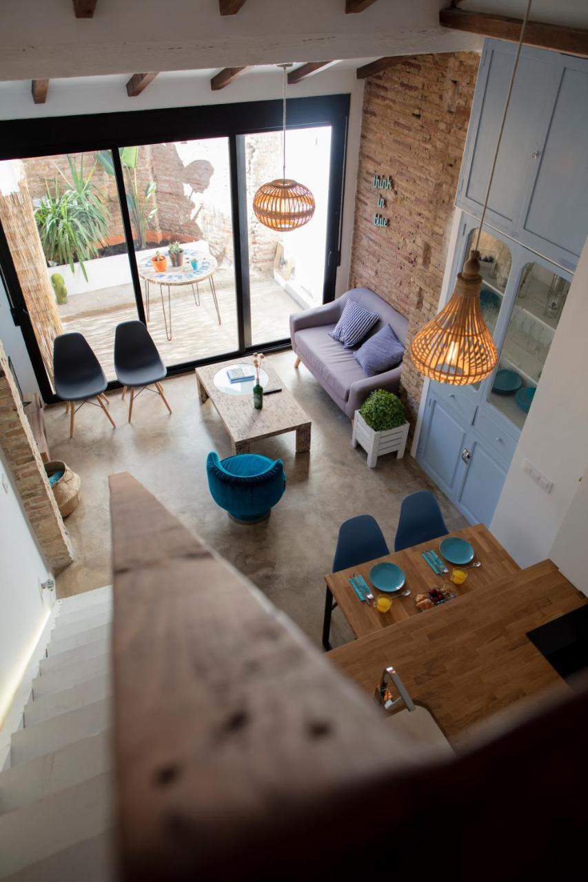 Florit Flats - Charming Apartment With Interior Terrace In Cabanyal Near The Beach 발렌시아 외부 사진