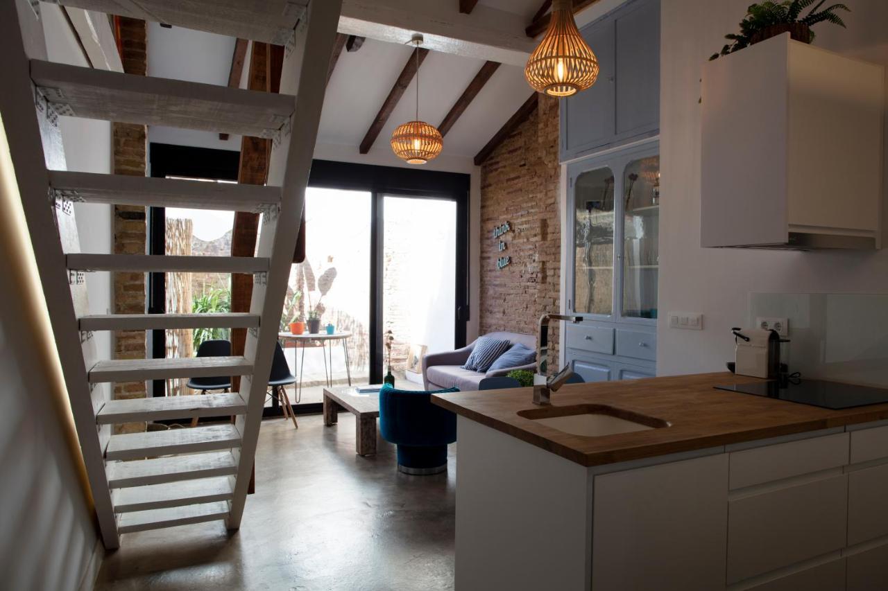 Florit Flats - Charming Apartment With Interior Terrace In Cabanyal Near The Beach 발렌시아 외부 사진