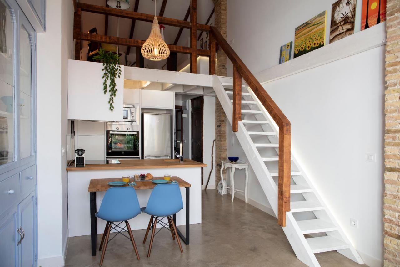 Florit Flats - Charming Apartment With Interior Terrace In Cabanyal Near The Beach 발렌시아 외부 사진